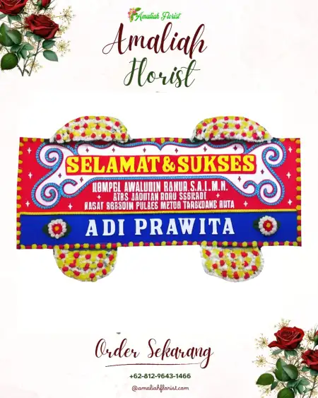 Papan Bunga Ucapan Selamat Kalimukti